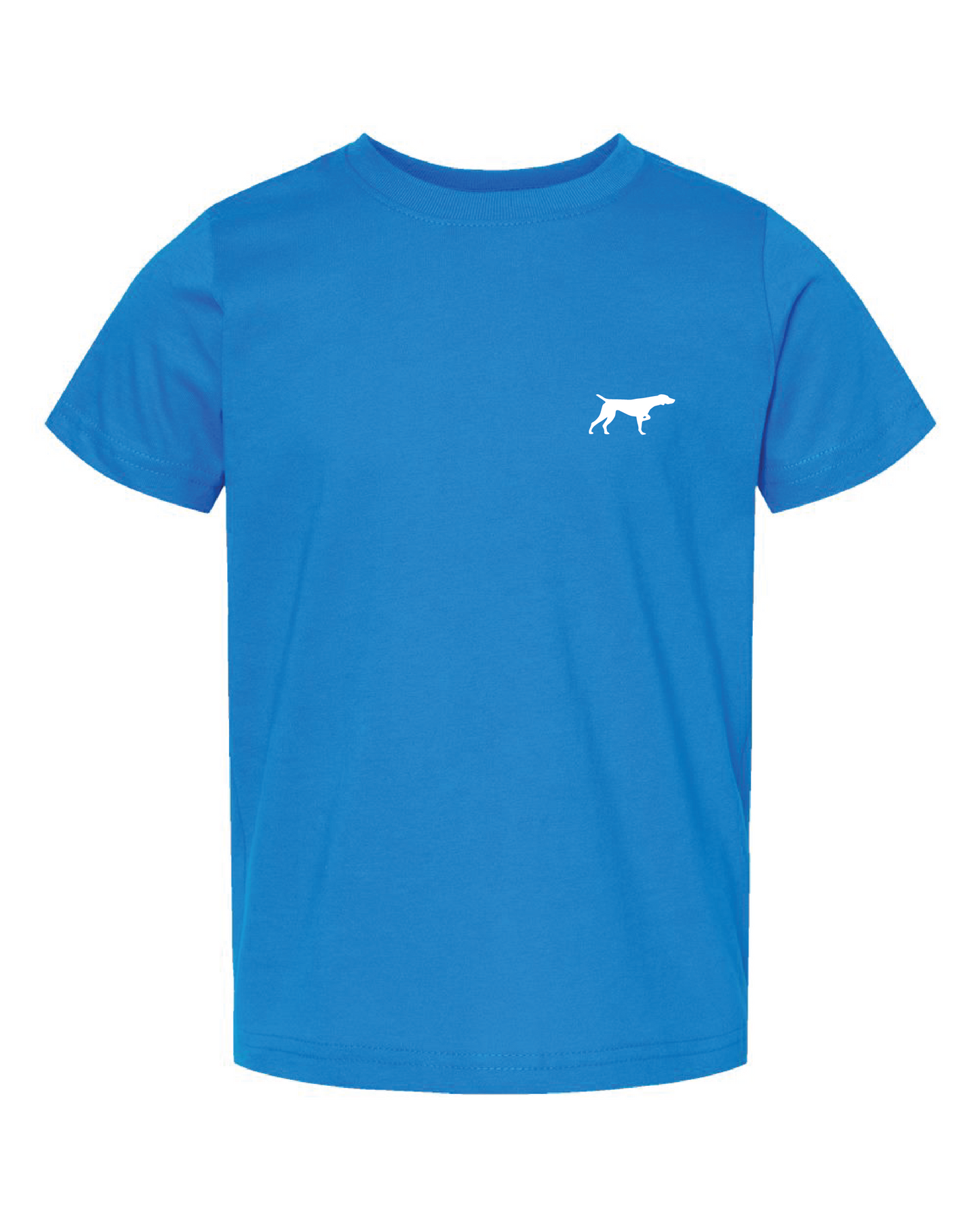 Dog Holding Antler Kids Tee