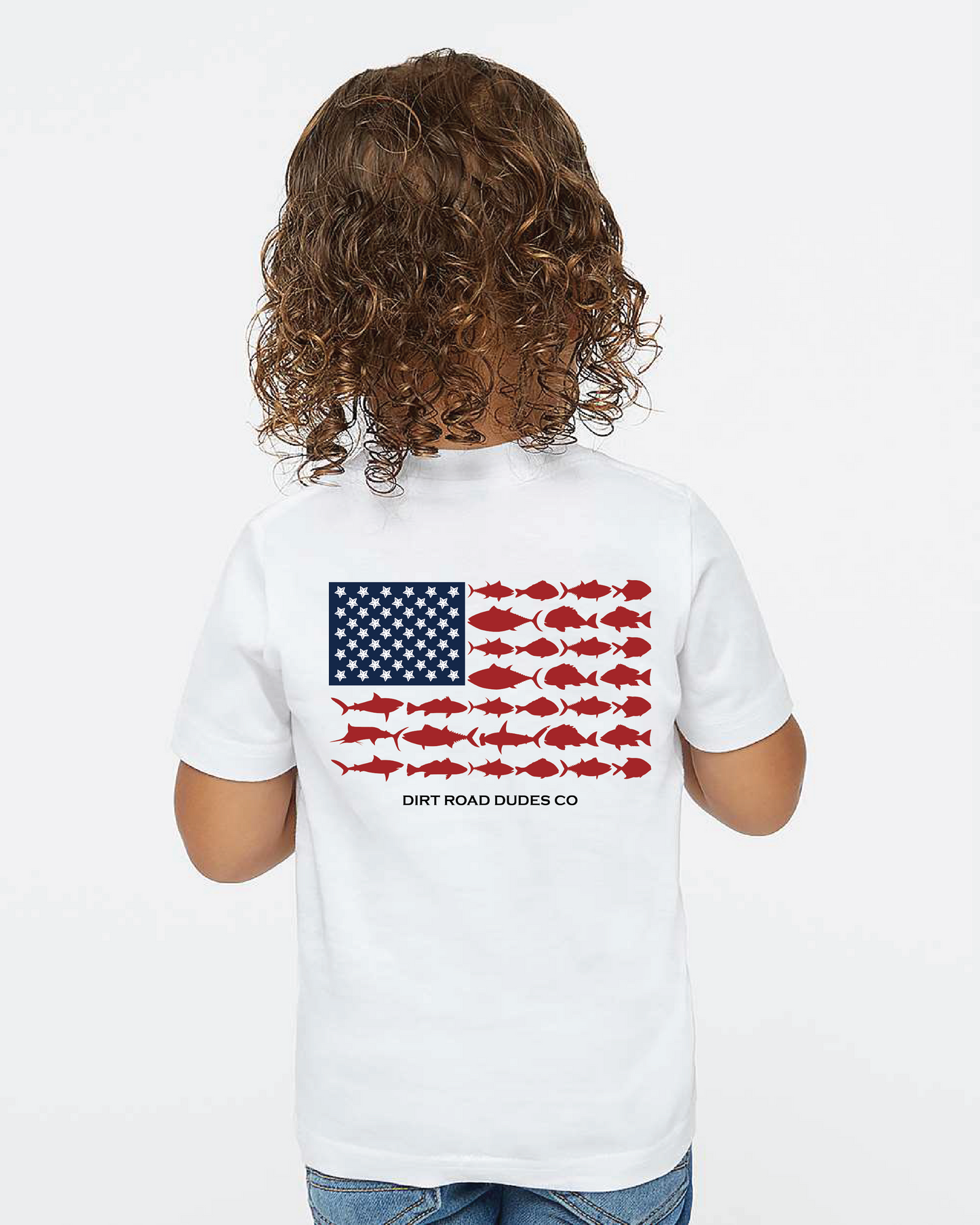 Fish Flag Kids Tee