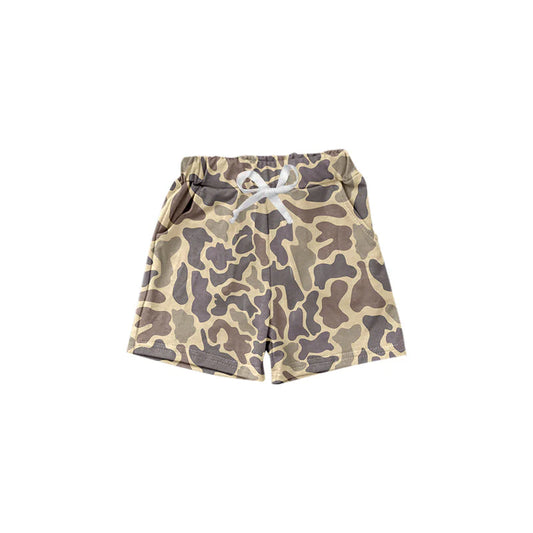 Khaki Camo Kids’ Shorts