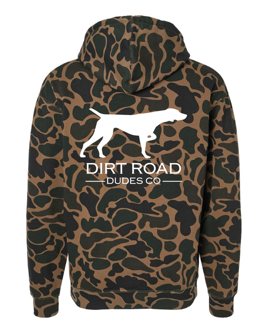 Boy Brown Camo Hoodie