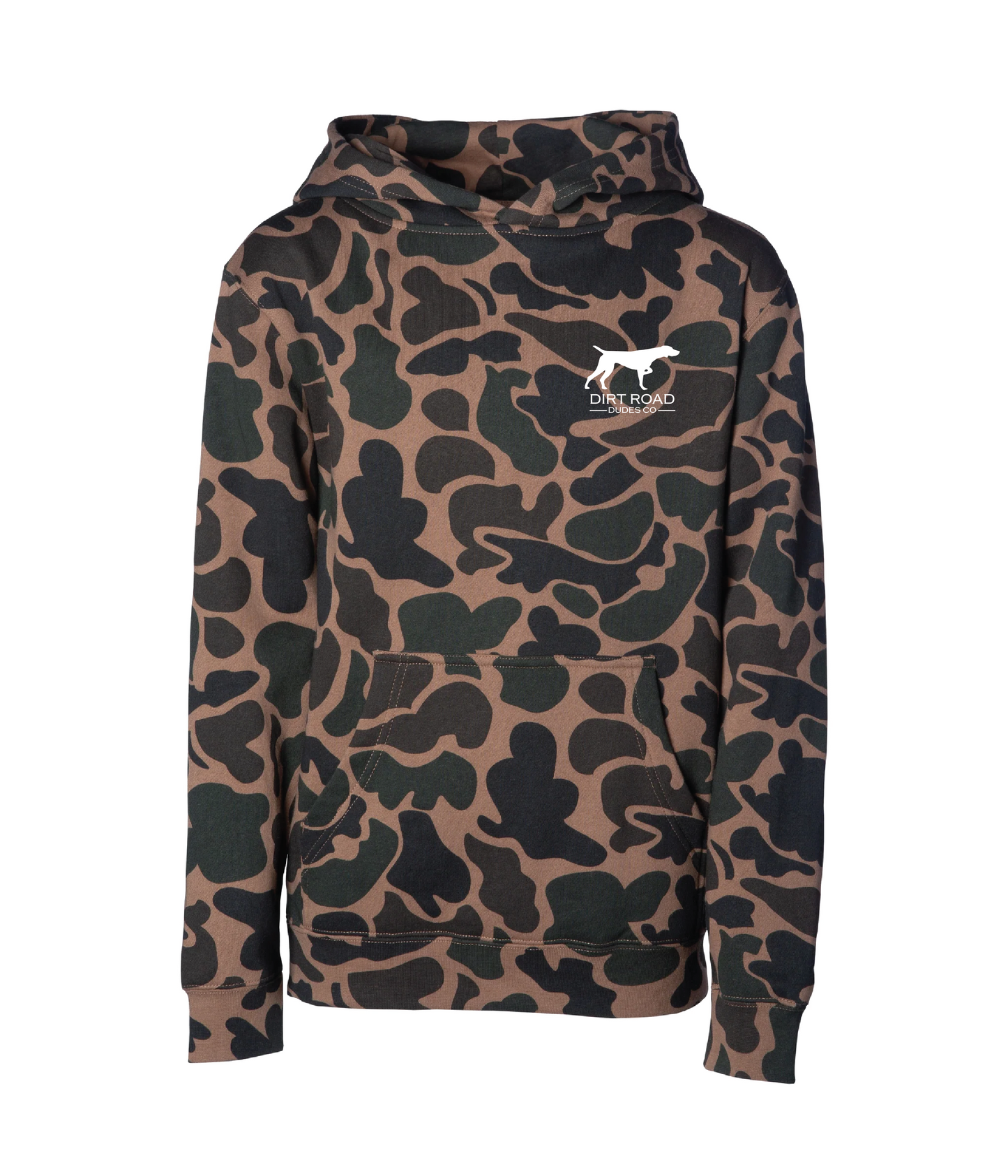 Boy Brown Camo Hoodie