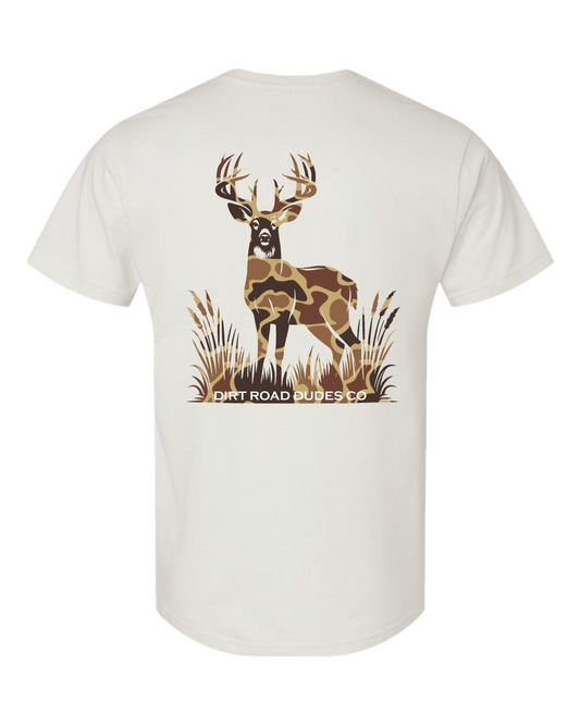 Mens Camo Deer T-shirt