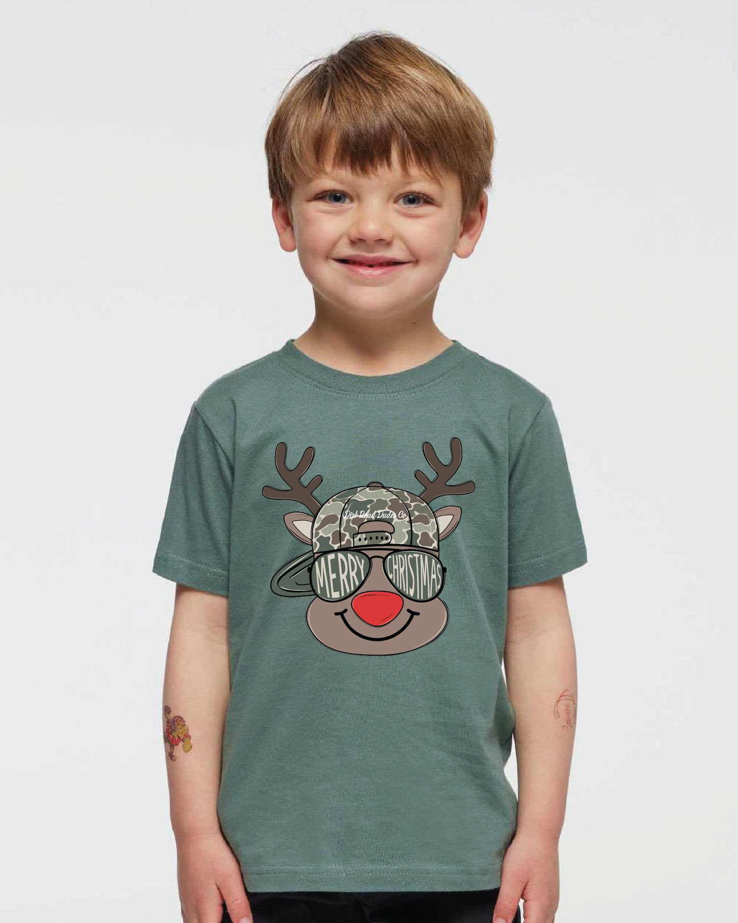 Camo Merry Christmas Deer