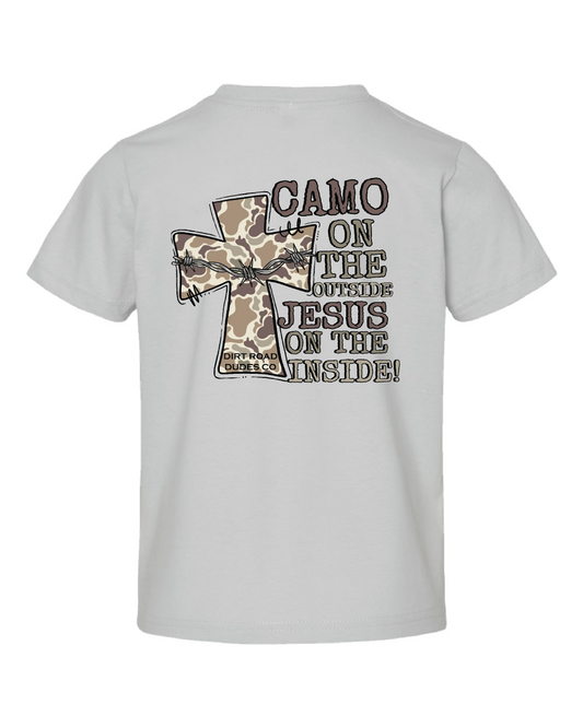 Camo and Jesus Cross
