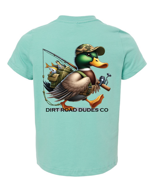 Fishing Duck Kids Tee