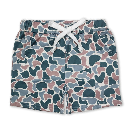 Green Camo Shorts