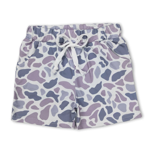 Grey Camo Shorts
