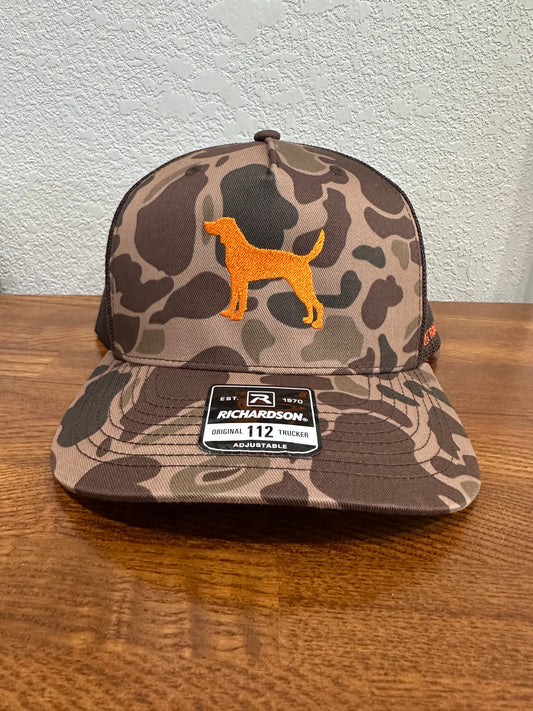 Camo Pointer Dog Hat