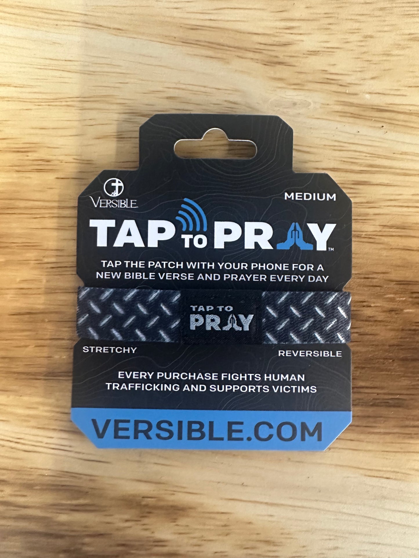 TAP TO PRAY® WRISTBAND – IRON SHARPENS IRON