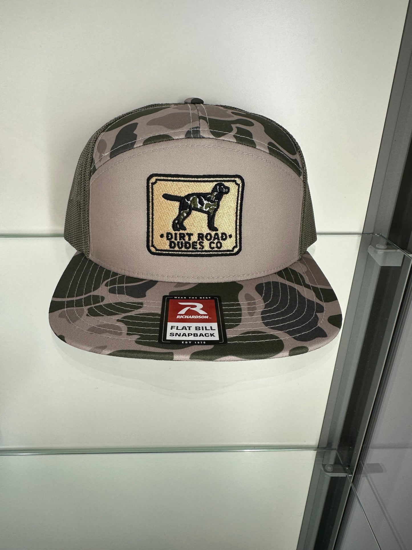 Camo Dog Patch Hat
