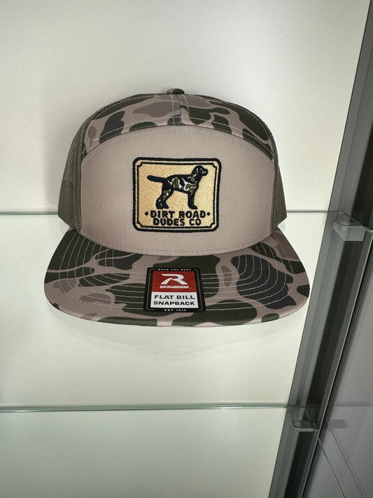 Camo Dog Patch Hat