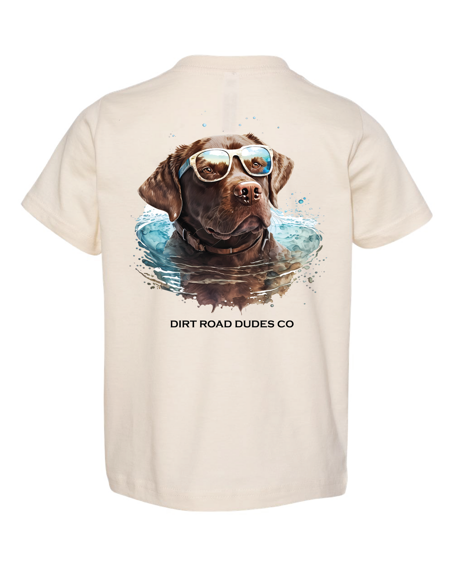 Swimming Dog Kids Tee